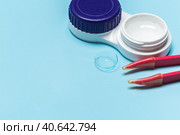 eye contact lenses. Стоковое фото, фотограф Сергей Толмачёв / Фотобанк Лори