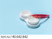 eye contact lenses. Стоковое фото, фотограф Сергей Толмачёв / Фотобанк Лори
