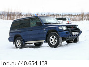 Mitsubishi Pajero (2023 год). Редакционное фото, фотограф Art Konovalov / Фотобанк Лори