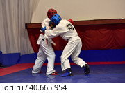 Championship in army hand-to-hand combat (2017 год). Редакционное фото, фотограф Анна Кривицкая / Фотобанк Лори