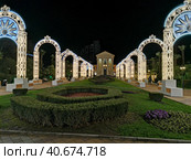 Театральная площадь. Сочи. (2022 год). Редакционное фото, фотограф Сергей Татаринцев / Фотобанк Лори