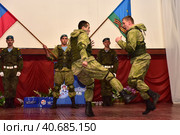 Demonstration performance of airborne fighters (2017 год). Редакционное фото, фотограф Анна Кривицкая / Фотобанк Лори