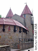 Hans Christian Andersen fairy town for children, Sosnovyy Bor, Russia (2015 год). Редакционное фото, фотограф Анна Кривицкая / Фотобанк Лори