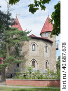 Hans Christian Andersen fairy town for children, Sosnovyy Bor, Russia (2015 год). Редакционное фото, фотограф Анна Кривицкая / Фотобанк Лори