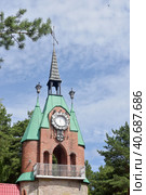 Hans Christian Andersen fairy town for children, Sosnovyy Bor, Russia (2015 год). Редакционное фото, фотограф Анна Кривицкая / Фотобанк Лори