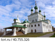 Свято-Троицкий собор в Соликамске, Пермский край, 1684-1697 гг. Памятник архитектуры федерального значения. (2021 год). Редакционное фото, фотограф Алексей Иванов / Фотобанк Лори