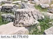 Hie rapolis Ancient City Ruin in Pa mukkale in Turkey (2009 год). Стоковое фото, фотограф Анна Кривицкая / Фотобанк Лори