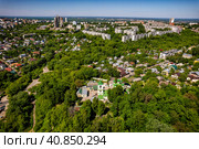 Район улицы Усилова в Нижнем Новгороде (2022 год). Стоковое фото, фотограф Илья Старков / Фотобанк Лори
