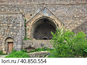 Tatev monastery in mountains of Caucasus, Armenia (2013 год). Редакционное фото, фотограф Сергей Стрелков / Фотобанк Лори