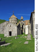 Haghpat Monastery in Caucasus mountains, Armenia (2013 год). Редакционное фото, фотограф Сергей Стрелков / Фотобанк Лори