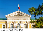 Нижегородский районный суд (2023 год). Стоковое фото, фотограф Илья Старков / Фотобанк Лори