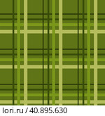 Green tartan pixel check plaid seamless pattern. Стоковая иллюстрация, иллюстратор Александр Кротков / Фотобанк Лори