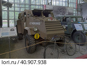 Бронетранспортер Chevrolet C15TA, Канада, 1944год. Музей военной техники "Моторы войны", Москва. (2023 год). Редакционное фото, фотограф Сергей Рыбин / Фотобанк Лори