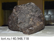 The Aj Bodh 2 meteorite found in Gobi Desert. Стоковое фото, фотограф Татьяна Терехина / Фотобанк Лори