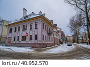 Дом Беккера в Холодном переулке Нижнего Новгорода. Редакционное фото, фотограф Илья Старков / Фотобанк Лори
