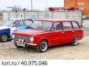 VAZ-2102 Zhiguli (2023 год). Редакционное фото, фотограф Art Konovalov / Фотобанк Лори