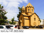 Армянская церковь Сурб Саргис (Святого Саркиса). г. Воронеж (2023 год). Редакционное фото, фотограф Владимир Шибаев / Фотобанк Лори