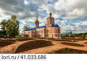 Солотчинский монастырь. Духовская церковь. Солотча. Рязанская область (2019 год). Стоковое фото, фотограф Олег Пученков / Фотобанк Лори