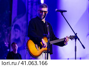 Концерт группы "Uma2rman". Владимир Кристовский (2023 год). Редакционное фото, фотограф Михаил Ворожцов / Фотобанк Лори