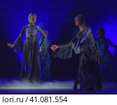 Teenage dance group performs Georgian folk dance 2022. Редакционное фото, фотограф Анна Кривицкая / Фотобанк Лори
