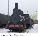 Паровоз Ов-4171: Свердловская область, г. Верхняя Пышма, Музейный комплекс УГМК (2021 год). Редакционное фото, фотограф Алексей Иванов / Фотобанк Лори