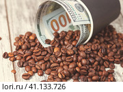 Подорожание кофейной продукции торговых сетей. Стоковое фото, фотограф Сергей Сергеев / Фотобанк Лори