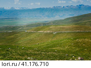 Suusamyr Valley (2023 год). Стоковое фото, фотограф Александр Fanfo / Фотобанк Лори