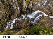 Водопад Золотой, парк водопадов Менделиха, Сочи. Стоковое фото, фотограф Aliz_red_s / Фотобанк Лори