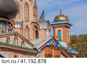 The main attraction of the city. The Temple of All Religions in Kazan.Kazan City, Republic of Tatarstan, Russia, September 2023. Редакционное фото, фотограф Photojuli / Фотобанк Лори