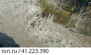 Mountain river in canyon of powerful Dettifoss waterfall, Iceland. Стоковое фото, фотограф Igor Tichonow / Фотобанк Лори