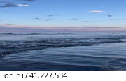 Каспийское море (2023 год). Стоковое видео, видеограф Бурова Валерия / Фотобанк Лори