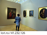 Mikhailovsky Castle Museum and paintings on the walls (2016 год). Редакционное фото, фотограф Анна Кривицкая / Фотобанк Лори