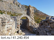 Церковь Святого Феодора Стратилата в крепости Фуна (2020 год). Стоковое фото, фотограф Валерий Гаврилюк / Фотобанк Лори