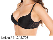 Woman breast in uplift. Стоковое фото, фотограф Андрей Аркуша / Фотобанк Лори