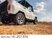 View of an open-air rally SUV. Стоковое фото, фотограф Сергей Сергеев / Фотобанк Лори