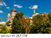 St. Panteleimon Monastery in Kyiv. Стоковое фото, фотограф Сергей Бочаров / Фотобанк Лори