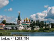 Iversky monastery in Valdai, Russia. (2023 год). Стоковое фото, фотограф Татьяна  Бральнина / Фотобанк Лори