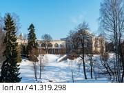 Павловский дворец. Павловск, Санкт-Петербург (2019 год). Редакционное фото, фотограф Александр Щепин / Фотобанк Лори