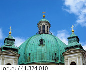 The church in Vienna, Austria (2011 год). Стоковое фото, фотограф Сергей Стрелков / Фотобанк Лори