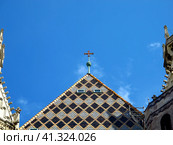 Vienna, Austria - 10 Jun 2011: St. Stephen's Cathedral in Vienna, Austria. Редакционное фото, фотограф Сергей Стрелков / Фотобанк Лори