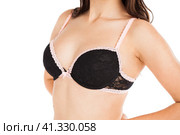 Woman breast in uplift. Стоковое фото, фотограф Андрей Аркуша / Фотобанк Лори