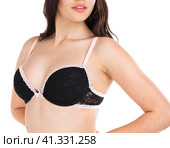 Woman breast in uplift. Стоковое фото, фотограф Андрей Аркуша / Фотобанк Лори