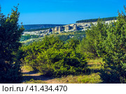 Stone pillars. Stone sphinxes of Bakhchisaray in Crimea. (2020 год). Стоковое фото, фотограф Анна Кривицкая / Фотобанк Лори