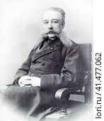 Иван Логгинович Горемыкин (1839-1917). Русский государственный деятель, статс-секретарь (с 1910), председатель Совета министров Российской империи (1906 и 1914—1916), министр внутренних дел (1895—1899), член Государственного совета (с 1899), сенатор (с 1894), 13-й по счёту и последний действительный тайный советник 1-го класса (1916). Фото 1906 года. Редакционное фото, фотограф Сергей Елизарьев / Фотобанк Лори