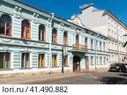 Особняк А. А. Мойры - Дом Г. А. Нечаева. Улица Фурштатская, 6. Санкт-Петербург (2023 год). Редакционное фото, фотограф Александр Щепин / Фотобанк Лори