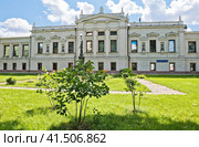 Дом Стахеева. Новая Басманная улица, дом 14, строение 1. Москва (2023 год). Редакционное фото, фотограф E. O. / Фотобанк Лори