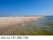 Азовское море. Долгий мыс. Краснодарский край (2023 год). Стоковое фото, фотограф Александр Тараканов / Фотобанк Лори