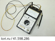 Soviet multimeter C4315. Designed for measuring constant and variable current and voltage, resistance. Стоковое фото, фотограф Воловодов Владимир / Фотобанк Лори