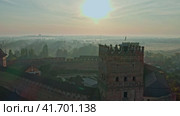 Old fortress in Lutsk (2023 год). Стоковое видео, видеограф Артем Лукин / Фотобанк Лори
