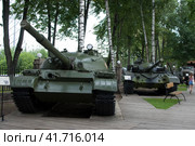 Moscow, Russia 1 September 2021: Exhibition of military equipment by Vadim zadorozhny (2017 год). Редакционное фото, фотограф Igor Skripachev / Фотобанк Лори